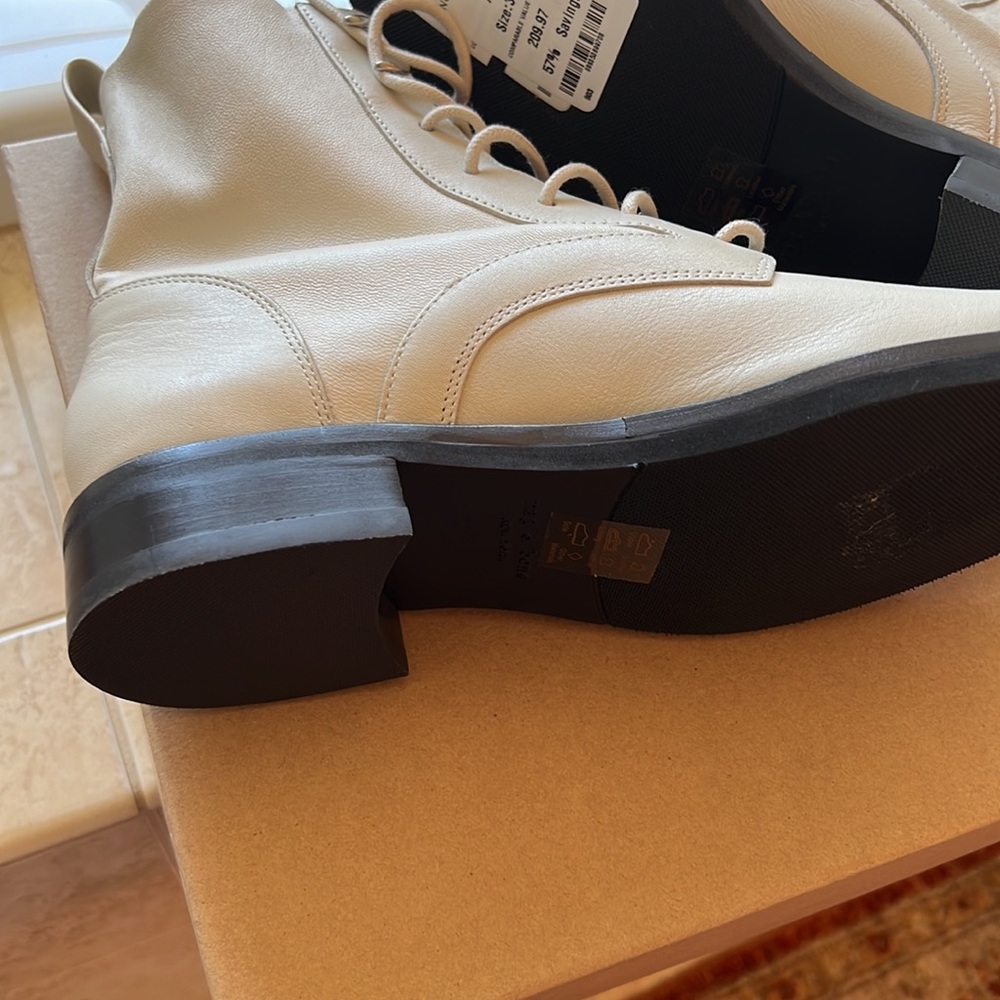 Rag And Bone Soft Leather Laced Up Boot - image 4